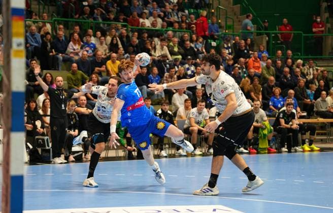 2 Handball Bundesliga, Bergischer HC vs HC Elbflorenz, 27 10 2024 Johannes Wasielewski Bergischer HC 77 2 Handball Bundesliga, Bergischer HC vs HC Elbflorenz, 27 10 2024,Uni Halle,Wuppertal,Germany on 27 10 24 Copyright: xBEAUTIFULxSPORTS Henrichsx
