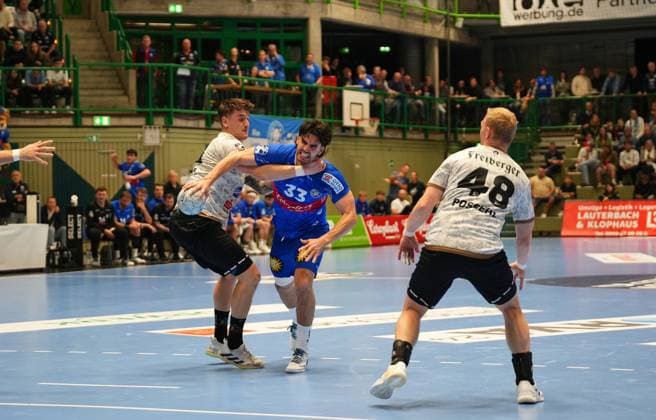 2 Handball Bundesliga, Bergischer HC vs HC Elbflorenz, 27 10 2024 Eloy Morante Maldonado Bergischer HC 33 2 Handball Bundesliga, Bergischer HC vs HC Elbflorenz, 27 10 2024,Uni Halle,Wuppertal,Germany on 27 10 24 Copyright: xBEAUTIFULxSPORTS Henrichsx
