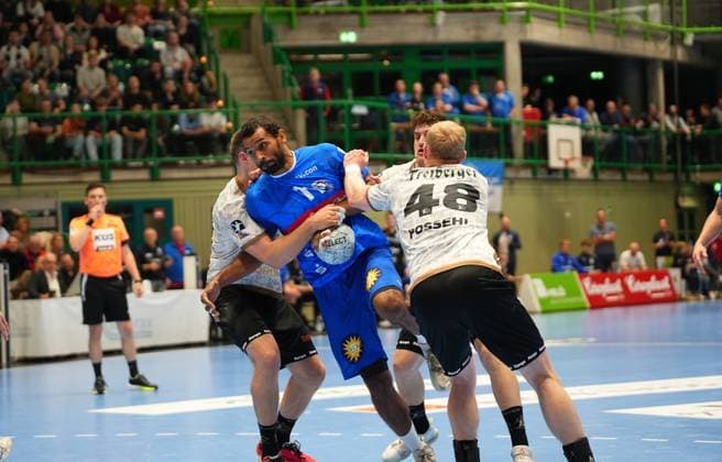 2 Handball Bundesliga, Bergischer HC vs HC Elbflorenz, 27 10 2024 Djibril M Bengue Bergischer HC 11 2 Handball Bundesliga, Bergischer HC vs HC Elbflorenz, 27 10 2024,Uni Halle,Wuppertal,Germany on 27 10 24 Copyright: xBEAUTIFULxSPORTS Henrichsx