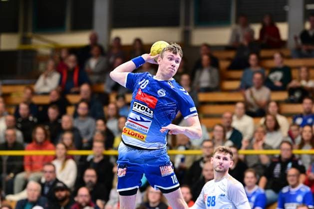 Handball I Men I Season 2024 2025 I 2 HBL I 9 Matchday I VfL Lübeck Schwartau Dessau Rosslauer HV 06 I 27 10 2024 Ole Hagedorn 10, VfL Lübeck Schwartau Hanseatic City of Lübeck Hansehalle Schleswig Holstein Germany Copyright: xLobeca FelixxSchlikisx