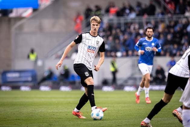 Soccer Men 2 Bundesliga 10 Matchday Season 2024 2025 SV Darmstadt 98 SSV Ulm 1846 Soccer 1 1 27 10 2024 38 Luka Hyryläinen SSV Ulm DFL regulations prohibit any use of photographs as image sequences and or quasi video Darmstadt Merck Stadion am Böllenfalltor Germany
