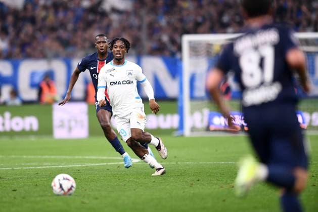 Olympique de Marseille v Paris Saint-Germain - Ligue 1 MCDonald s 2024 2025 09 Elye WAHI (om) during the Ligue 1 MCDonald s match between Marseille and Paris at Orange Velodrome on October 27, 2024 in Marseille, France. Marseille France  Copyright: xFEPx 776228926