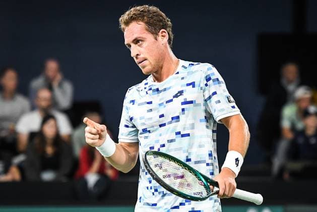 October 27, 2024, Paris, France, France: Roberto CARBALLES BAENA of Spain during the second qualifying day of the Rolex Paris Masters 1000 tennis tournament at Accor Arena on October 27, 2024 in Paris, France. Paris France - ZUMAm308 20241027_zsp_m308_099 Copyright: xMatthieuxMirvillex