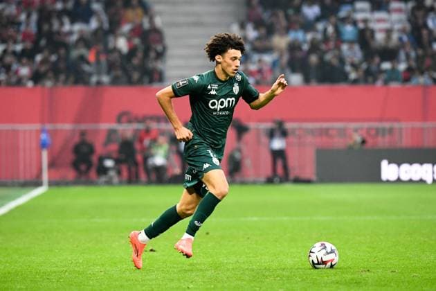 OGC Nice v AS Monaco - Ligue 1 MCDonald s 2024 2025 11 Maghnes AKLIOUCHE (asm) during the Ligue 1 MCDonald s match between Nice and Monaco at Allianz Riviera Stadium on October 27, 2024 in Nice, France. Nice France  Copyright: xFEPx 776228937