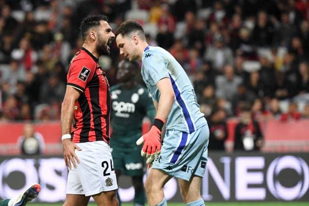 OGC Nice v AS Monaco - Ligue 1 MCDonald s 2024 2025 24 Gaetan LABORDE (ogcn) during the Ligue 1 MCDonald s match between Nice and Monaco at Allianz Riviera Stadium on October 27, 2024 in Nice, France. Nice France  Copyright: xFEPx 776228937