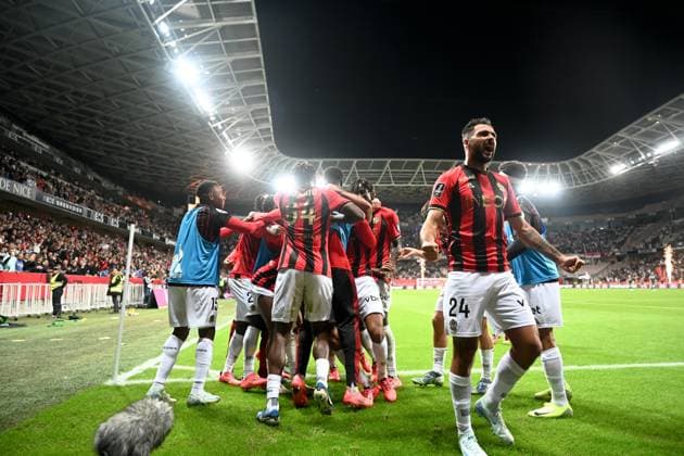 OGC Nice v AS Monaco - Ligue 1 MCDonald s 2024 2025 24 Gaetan LABORDE (ogcn) during the Ligue 1 MCDonald s match between Nice and Monaco at Allianz Riviera Stadium on October 27, 2024 in Nice, France. Nice France  Copyright: xFEPx 776228937