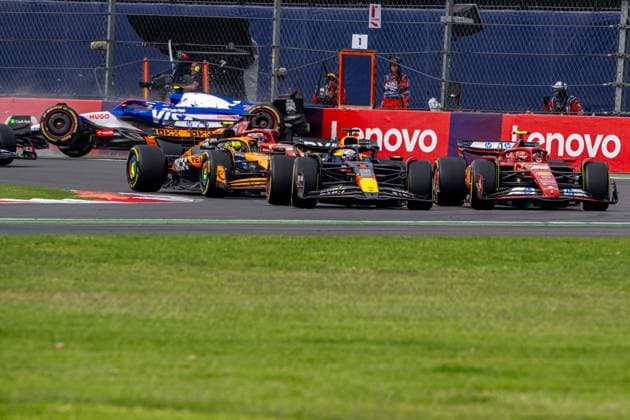 MEXICO CITY, MEXICO: Max Verstappen, racing for the Red Bull Racing team during the 2024 Formula 1 Mexico City Grand Prix at the Autodromo Hermanos Rodriguez in Mexico City, Mexico