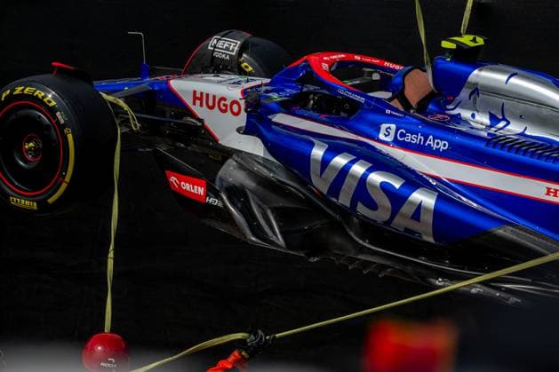 MEXICO CITY, MEXICO: Yuki Tsunoda, racing for the Racing Bulls team during the 2024 Formula 1 Mexico City Grand Prix at the Autodromo Hermanos Rodriguez in Mexico City, Mexico