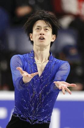 Figure skating, Eiskunstlauf Skate Canada International Sota Yamamoto of Japan performs in the men s free program at Skate Canada International in Halifax on Oct. 27, 2024.  A14AA0003649152P