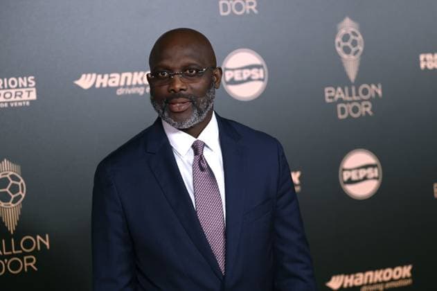 George Weah - 68eme ballon d or au theatre du Chatelet - 68th Ballon D Or Photocall at Theatre Du Chatelet 310905 2024-09-28 Paris France  Copyright: xLionelxGuericolasx xStarfacex STAR_310905_234