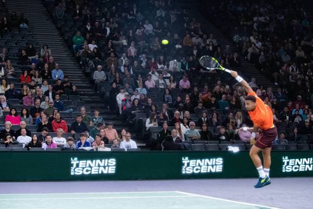 Arthur Fils (FRA) TENNIS : Paris Rolex Master - Paris - 29 10 2024 BaptisteAutissier Panoramic 