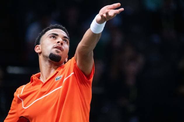Sport Bilder des Tages Arthur Fils (FRA) TENNIS : Paris Rolex Master - Paris - 29 10 2024 BaptisteAutissier Panoramic 