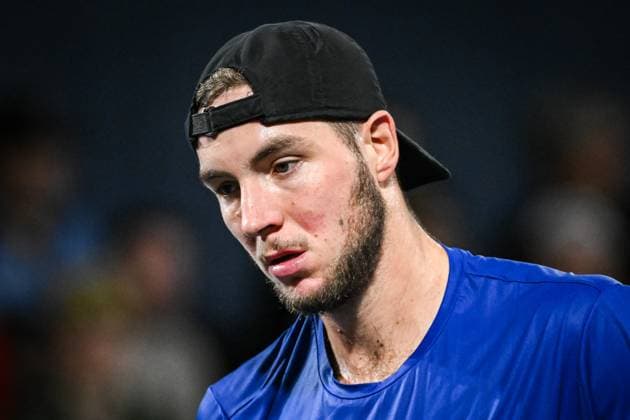 October 29, 2024, Paris, France, France: Jan-Lennard STRUFF of Germany during the second day of the Rolex Paris Masters 1000 tennis tournament at Accor Arena on October 29, 2024 in Paris, France. Paris France - ZUMAm308 20241029_zsp_m308_026 Copyright: xMatthieuxMirvillex