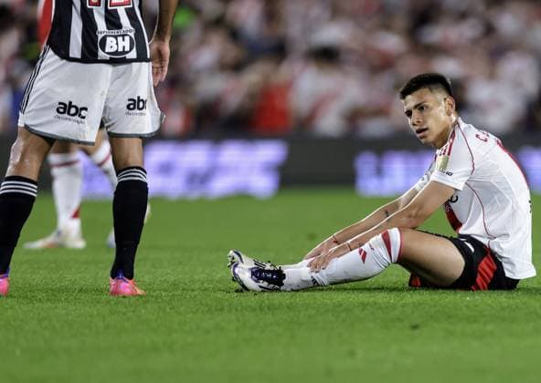 Claudio Echeverri River Plate vs Atletico Mineiro Semifinal Copa Libertadores de America 29 10 2024 Fotobaires Copyright: xxx