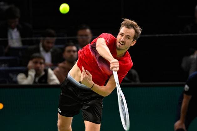 Tennis, ATP tournament in Paris