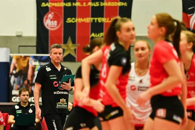 Volleyball, Women, VBF, Dresdner SC - VfB Suhl Lotto Thüringen