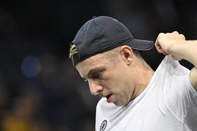 Tennis : Rolex Paris Masters 2024 - Tallon Griekspoor - Pays Bas Tennis : Rolex Paris Masters 2024 - Paris - 30 10 2024 ChrysleneCaillaud Panoramic 