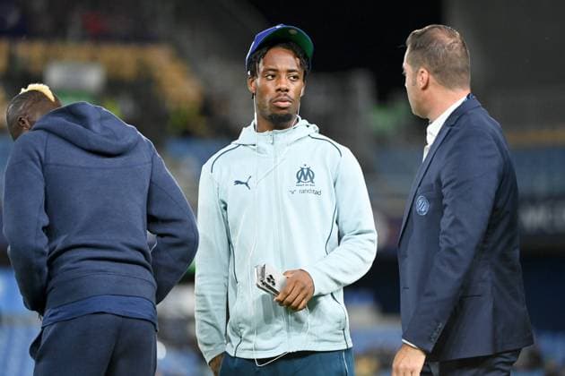 Montpellier Herault SC v Olympique de Marseille - Ligue 1 McDonald s 2024 2025 09 Elye WAHI (om) during the Ligue 1 McDonald s match between Montpellier and Marseille at Stade de la Mosson on October 20, 2024 in Montpellier, France. Montpellier France  Copyright: xIconxSportx 776225432