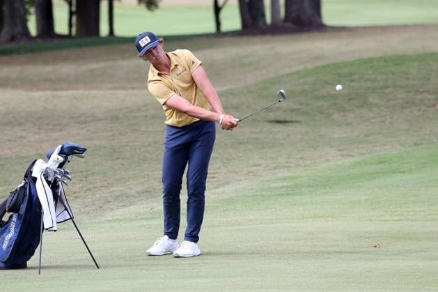 ATLANTA, GA - OCTOBER 30: Georgia Tech Yellow Jackets Kale Fontenot during day two of the 2024 East Lake Cup on October 30, 2024 at East Lake Golf Club in Atlanta, Georgia. (Photo by Michael Wade Icon Sportswire) GOLF: OCT 30 East Lake Cup EDITORIAL USE ONLY Icon24103037