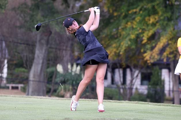 ATLANTA, GA - OCTOBER 30: Southern California Trojans Bailey Shoemaker during day two of the 2024 East Lake Cup on October 30, 2024 at East Lake Golf Club in Atlanta, Georgia. (Photo by Michael Wade Icon Sportswire) GOLF: OCT 30 East Lake Cup EDITORIAL USE ONLY Icon24103049