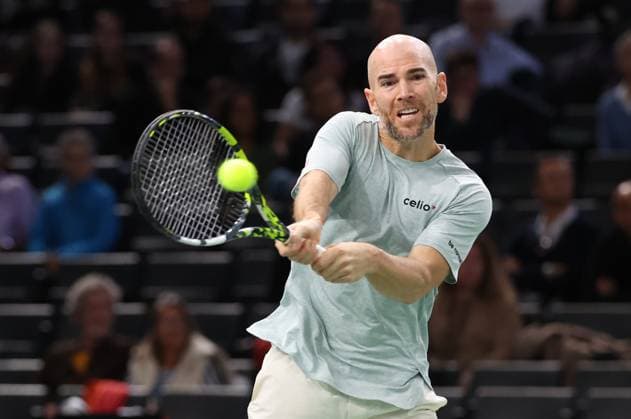 Tennis, ATP tournament in Paris
