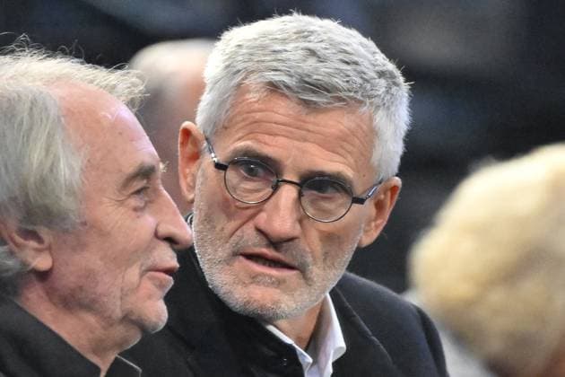 Tennis : Rolex Paris Masters 2024 - Gilles Moretton - President de la FFT- France Tennis : Rolex Paris Masters 2024 - Paris - 30 10 2024 ChrysleneCaillaud Panoramic 