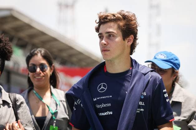 COLAPINTO Franco (arg), Williams Racing FW46, portrait during the Formula 1 Grande Premio de Sao Paulo 2024, 21th round of the 2024 Formula One World Championship, WM, Weltmeisterschaft from November 1 to 3, 2024 on the Interlagos Circuit, in Sao Paulo, Brazil - F1 - SAO PAULO GRAND PRIX 2024 DPPI Panoramic  241031_R21_BRASILE_DP_AV6_6073