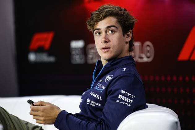 COLAPINTO Franco (arg), Williams Racing FW46, portrait press conference, PK, Pressekonferenz during the Formula 1 Grande Premio de Sao Paulo 2024, 21th round of the 2024 Formula One World Championship, WM, Weltmeisterschaft from November 1 to 3, 2024 on the Interlagos Circuit, in Sao Paulo, Brazil - F1 - SAO PAULO GRAND PRIX 2024 DPPI Panoramic 241031_R21_BRASILE_DP_XB3_1232
