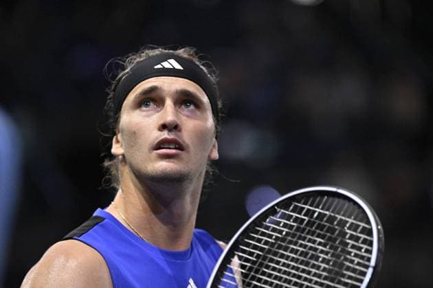 Tennis : Rolex Paris Masters 2024 - Alexander Zverev - Allemagne Tennis : Rolex Paris Masters 2024 - Paris - 30 10 2024 ChrysleneCaillaud Panoramic 