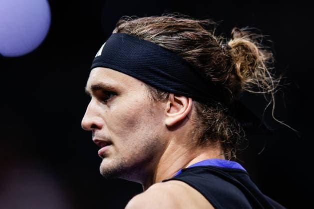 October 31, 2024, Paris, France, France: Alexander ZVEREV of Germany during the fourth day of the Rolex Paris Masters 1000 tennis tournament at Accor Arena on October 31, 2024 in Paris, France. Paris France - ZUMAm308 20241031_zsp_m308_073 Copyright: xMatthieuxMirvillex