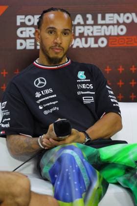 31 10 2024, Autodromo Jose Carlos Pace, Interlagos, FORMULA 1 LENOVO GRANDE PREMIO DE SAO PAULO 2024 , in the picture Lewis Hamilton GBR , Mercedes AMG Petronas Formula One Team Photo by Hasan Bratic DeFodi Images not used in POL SRB CRO FRA GBR NED ITA USA Defodi 506 20241031 hbr 0046 Defodi-506 not used in POL SRB CRO FRA GBR NED ITA USA