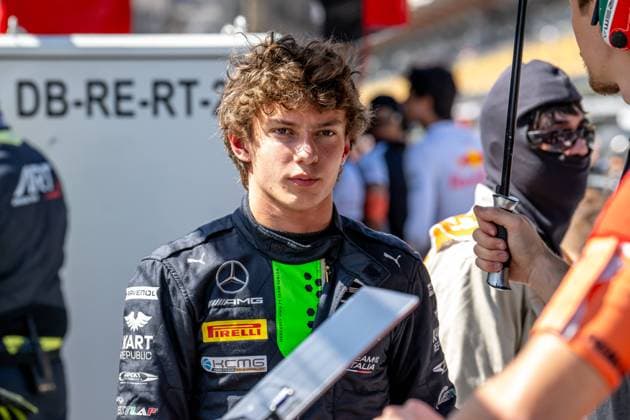Azerbaijan Grand Prix - Race day - Baku City Circuit BAKU CITY CIRCUIT, AZERBAIJAN - SEPTEMBER 15: Andrea Kimi Antonelli, Mercedes F1 from Italy during the Azerbaijan Grand Prix at Baku City Circuit on Sunday September 15, 2024 in Baku, Azerbaijan. (Photo by Michael Potts BSR Agency) Content not available for redistribution in The Netherlands directly or indirectly through any third parties. Copyright: xBSRxAgencyx