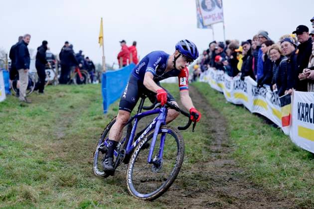 X2O Badkamers Trofee cyclocross - Koppenbergcross 2024 OUDENAARDE, BELGIUM - NOVEMBER 01 : Van Der Haar Lars (NED) of Baloise Trek Lions during the Koppenbergcross, the first leg of the men elite X2O Badkamers Trofee cyclocross series 2024-2025 in Oudenaarde, Belgium, 01 11 2024 Oudenaarde Belgium  Copyright: xJanxDexMeuleneirx