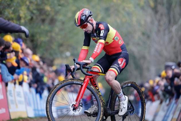 X2O Badkamers Trofee cyclocross - Koppenbergcross 2024 OUDENAARDE, BELGIUM - NOVEMBER 01 : Iserbyt Eli (BEL) of Pauwels Sauzen - Bingoal during the Koppenbergcross, the first leg of the men elite X2O Badkamers Trofee cyclocross series 2024-2025 in Oudenaarde, Belgium, 01 11 2024 Oudenaarde Belgium  Copyright: xJanxDexMeuleneirx