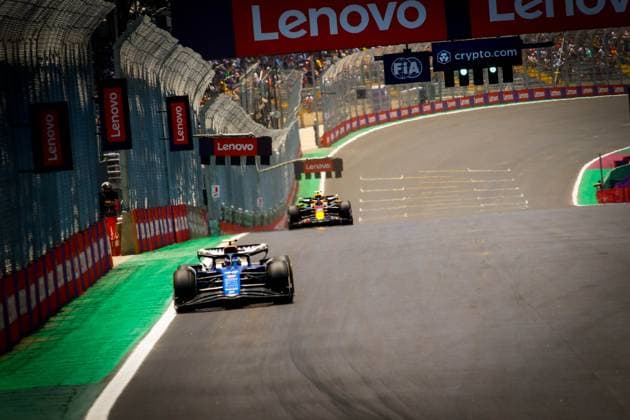 Primeiro dia de treino GP F1 de São Paulo SÃO PAULO, SP - 01.11.2024: PRIMEIRO DIA DE TREINO GP F1 DE SÃO PAULO - This Friday (01) at the Interlagos racetrack, in the south of the capital of São Paulo, the first day of training for the 2024 Lenovo Formula 1 São Paulo Grand Prix will take place. (Photo: Aloisio Mauricio Fotoarena) x2643711x  AloisioxMauricio