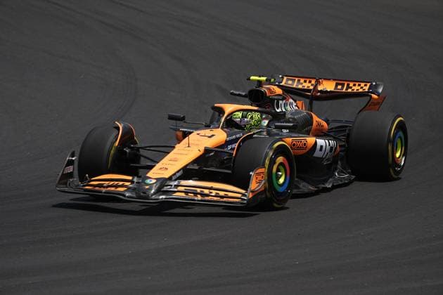 November 1, 2024, Sao Paulo, Sao Paulo, Brazil: LANDO NORRIS, of McLaren F1 Team, drives during the free practice section of the 2024 Formula One Grand Prix of Sao Paulo at Interlagos circuit, on November 1. The grand prix will be celebrated next Sunday, November 3. Sao Paulo Brazil - ZUMAl146 20241101_aaf_l146_009 Copyright: xPauloxLopesx