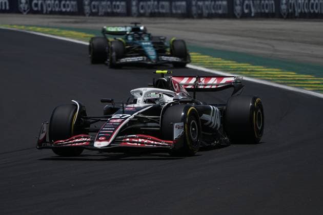 November 1, 2024, Sao Paulo, Sao Paulo, Brazil: NICO HULKENBERG, of MoneyGramm Haas F1 Team, drives during the free practice section of the 2024 Formula One Grand Prix of Sao Paulo at Interlagos circuit, on November 1. The grand prix will be celebrated next Sunday, November 3. Sao Paulo Brazil - ZUMAl146 20241101_aaf_l146_016 Copyright: xPauloxLopesx