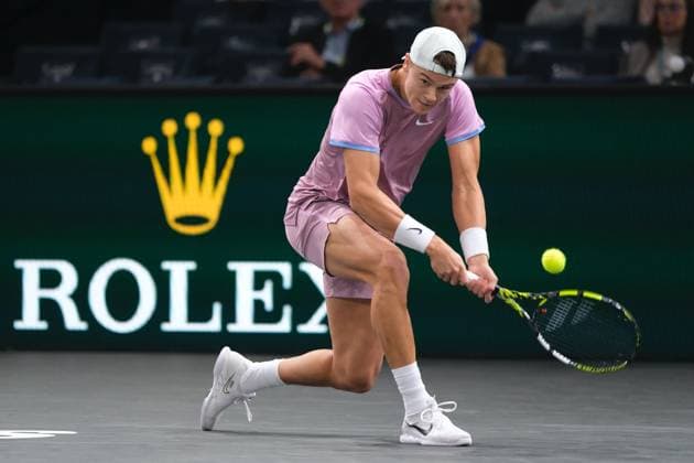 Tennis, ATP Tournament in Paris, Holger Rune - Alex de Minaur