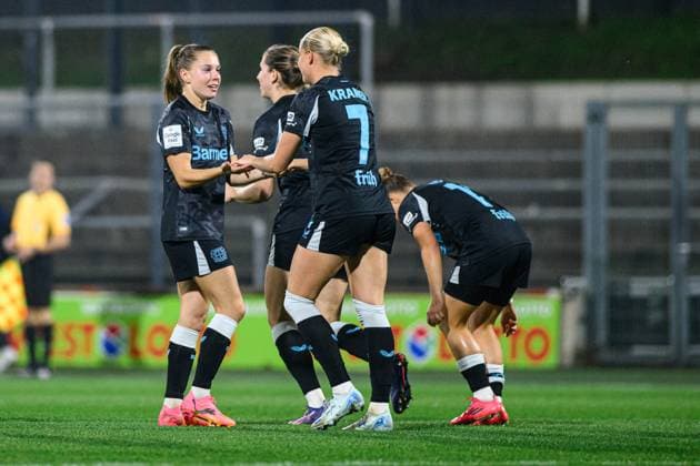 COLOGNE, GERMANY - 1 NOVEMBER, 2024: The match of Women Bundesliga 1.FC Koeln Frauen vs Bayer 04 Leverkusen at FRANZ-KREMER STADION  Copyright: xVITALIIxKLIUIEVx