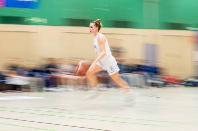 Nicole Scales Wings Leverkusen,No 03 DEU, Leverkusen, 01 11 2024 Basketball, Toyota 1 Womens Basketball Bundesliga, Season 2024 2025, 6 Matchday, Wings Leverkusen Saarlouis Royals Werner Heisenberg Halle NRW Germany