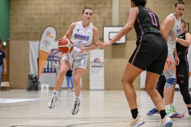 1 Womens Basketball Bundesliga Orthomol WINGS Leverkusen vs Saarlouis Royals, 01 11 2024 Nicole Scales Orthomol WINGS Leverkusen 3 , 1 Womens Basketball Bundesliga Orthomol WINGS Leverkusen vs Saarlouis Royals on 01 11 2024 at the Sporthalle Werner Heisenberg Gymnasium in Opladen Nordrhein Westfalen Copyright: xBEAUTIFULxSPORTS Mueller-Laschetx