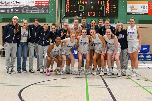 1 Womens Basketball Bundesliga Orthomol WINGS Leverkusen vs Saarlouis Royals, 01 11 2024 1 Womens Basketball Bundesliga Orthomol WINGS Leverkusen vs Saarlouis Royals on 01 11 2024 at the Sporthalle Werner Heisenberg Gymnasium in Opladen North Rhine-Westphalia Copyright: xBEAUTIFULxSPORTS Mueller-Laschetx