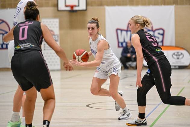 1 Womens Basketball Bundesliga Orthomol WINGS Leverkusen vs Saarlouis Royals, 01 11 2024 Nicole Scales Orthomol WINGS Leverkusen 3 , 1 Womens Basketball Bundesliga Orthomol WINGS Leverkusen vs Saarlouis Royals on 01 11 2024 at the Sporthalle Werner Heisenberg Gymnasium in Opladen Nordrhein Westfalen Copyright: xBEAUTIFULxSPORTS Mueller-Laschetx