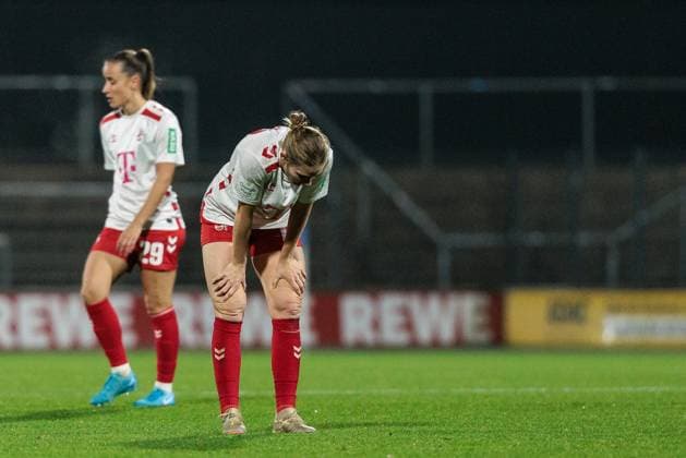 Google Pixel Frauen Bundesliga, 1 FC Köln Bayer 04 Leverkusen 01 11 2024 Taylor Ziemer 1 FC Köln, 18 frustrated after the defeat Google Pixel Frauen Bundesliga, 1 FC Köln Bayer 04 Leverkusen, Köln, Franz Kremer Stadion DFB REGULATIONS PROHIBIT ANY USE OF PHOTOGRAPHS AS IMAGE SEQUENCES AND OR QUASI VIDEO Copyright: xBEAUTIFULxSPORTS Wunderlx