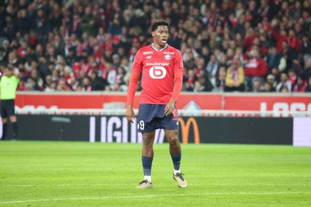 Jonathan DAVID (LOSC Lille) lors du match LOSC Lille vs Olympique Lyonnais, Ligue 1, Decathlon Arena stade Pierre Mauroy, le 1 novembre 2024 FOOTBALL : LOSC Lille vs Olympique Lyonnais - Ligue 1 - 01 11 2024 LaurentSanson Panoramic