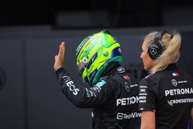 FORMULA 1 LENOVO GRANDE PREMIO DE SAO PAULO 2024 01 11 2024, Autodromo Jose Carlos Pace, Interlagos, FORMULA 1 LENOVO GRANDE PREMIO DE SAO PAULO 2024 , pictured Lewis Hamilton GBR , Mercedes AMG Petronas Formula One Team nordphotoxGmbHx xBratic nph00250