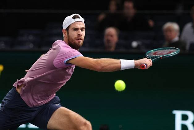 Tennis, ATP Tournament in Paris, Grigor Dimitrov - Karen Khachanov