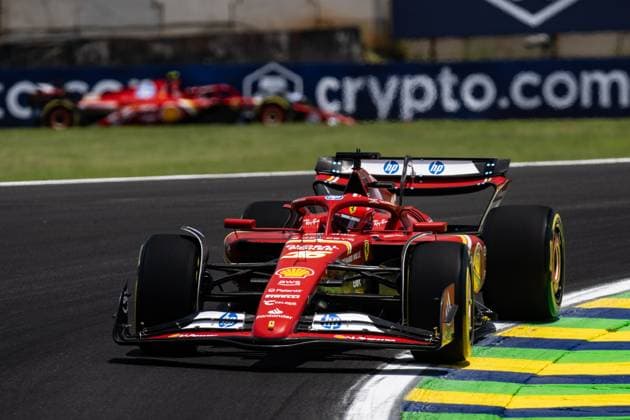 01 11 2024, Autodromo Jose Carlos Pace, Interlagos, FORMULA 1 LENOVO GRANDE PREMIO DE SAO PAULO 2024 , in the picture Charles Leclerc MCO , Scuderia Ferrari HP Photo by Hasan Bratic DeFodi Images not used in POL SRB CRO FRA GBR NED ITA USA Defodi 506 20241101 hbr 0070 Defodi-506 not used in POL SRB CRO FRA GBR NED ITA