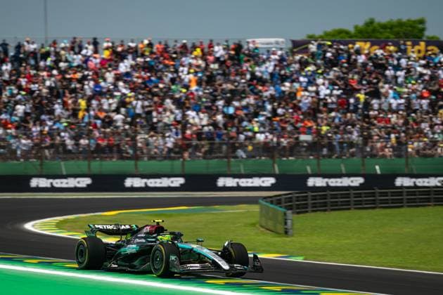 FORMULA 1 LENOVO GRANDE PREMIO DE SAO PAULO 2024 01 11 2024, Autodromo Jose Carlos Pace, Interlagos, FORMULA 1 LENOVO GRANDE PREMIO DE SAO PAULO 2024 , pictured Lewis Hamilton GBR , Mercedes AMG Petronas Formula One Team nordphotoxGmbHx xBratic nph00250