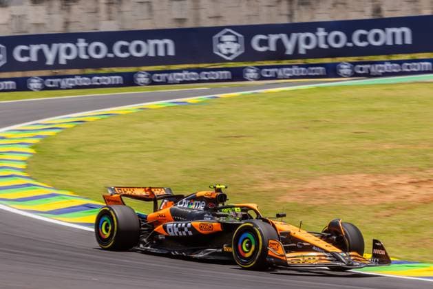01 11 2024, Autodromo Jose Carlos Pace, Interlagos, FORMULA 1 LENOVO GRANDE PREMIO DE SAO PAULO 2024 , in the picture Lando Norris GBR , McLaren F1 Team Photo by Hasan Bratic DeFodi Images not used in POL SRB CRO FRA GBR NED ITA USA Defodi 506 20241101 hbr 0098 Defodi-506 not used in POL SRB CRO FRA GBR NED ITA